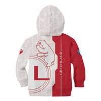Greenland Kid Hoodie Coat Of Arms Unique Style