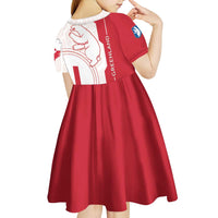 Greenland Kid Short Sleeve Dress Coat Of Arms Unique Style