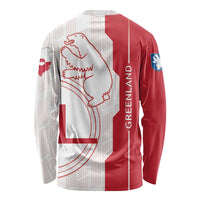 Greenland Long Sleeve Shirt Coat Of Arms Unique Style