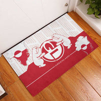 Greenland Rubber Doormat Coat Of Arms Unique Style