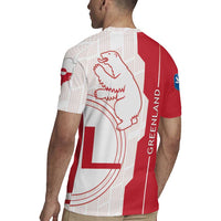 Greenland Rugby Jersey Coat Of Arms Unique Style