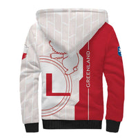 Greenland Sherpa Hoodie Coat Of Arms Unique Style