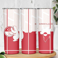 Greenland Skinny Tumbler Coat Of Arms Unique Style