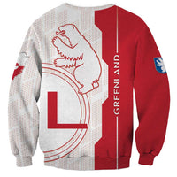 Greenland Sweatshirt Coat Of Arms Unique Style