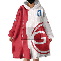 Greenland Wearable Blanket Hoodie Coat Of Arms Unique Style