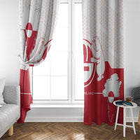 Greenland Window Curtain Coat Of Arms Unique Style