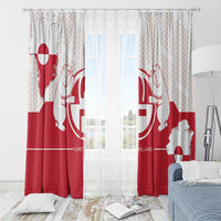 Greenland Window Curtain Coat Of Arms Unique Style