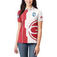 Greenland Women Polo Shirt Coat Of Arms Unique Style