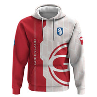 Greenland Zip Hoodie Coat Of Arms Unique Style