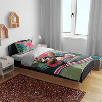 Costa Rica Bedding Set Pura Vida Dabbing Sloth