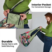 Costa Rica Grocery Bag Pura Vida Dabbing Sloth