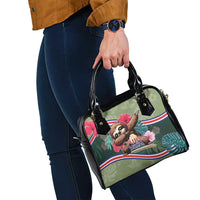 Costa Rica Shoulder Handbag Pura Vida Dabbing Sloth
