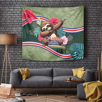 Costa Rica Tapestry Pura Vida Dabbing Sloth