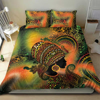 Black Women Bedding Set Afro Latina Queen - Wonder Print Shop