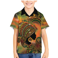 Black Women Family Matching Mermaid Dress and Hawaiian Shirt Afro Latina Queen - Wonder Print Shop