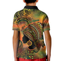 Black Women Kid Polo Shirt Afro Latina Queen - Wonder Print Shop