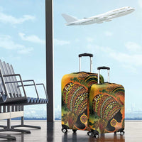 Black Women Luggage Cover Afro Latina Queen - Wonder Print Shop