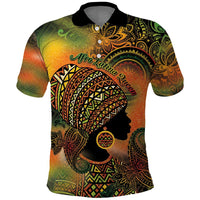 Black Women Polo Shirt Afro Latina Queen - Wonder Print Shop
