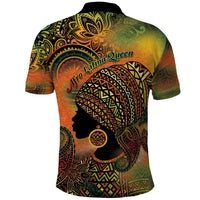 Black Women Polo Shirt Afro Latina Queen - Wonder Print Shop