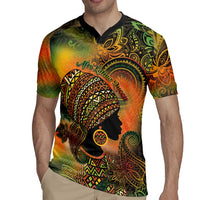 Black Women Rugby Jersey Afro Latina Queen - Wonder Print Shop