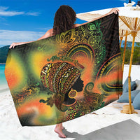 Black Women Sarong Afro Latina Queen - Wonder Print Shop