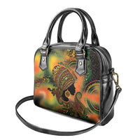 Black Women Shoulder Handbag Afro Latina Queen - Wonder Print Shop