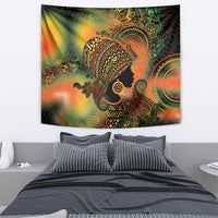 Black Women Tapestry Afro Latina Queen - Wonder Print Shop