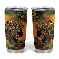 Black Women Tumbler Cup Afro Latina Queen - Wonder Print Shop
