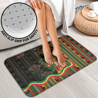 Bolivia Bathroom Set The Llama With Kantuta Over Andean Patterns - Wonder Print Shop