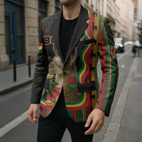 Bolivia Blazer The Llama With Kantuta Over Andean Patterns - Wonder Print Shop