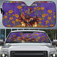 Day Of The Dead Auto Sun Shade Viva La Vida - Wonder Print Shop