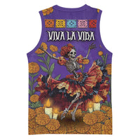 Day Of The Dead Basketball Jersey Viva La Vida - Wonder Print Shop