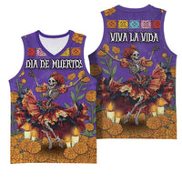 Day Of The Dead Basketball Jersey Viva La Vida - Wonder Print Shop