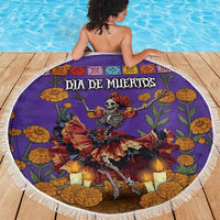 Day Of The Dead Beach Blanket Viva La Vida - Wonder Print Shop