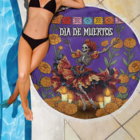 Day Of The Dead Beach Blanket Viva La Vida - Wonder Print Shop