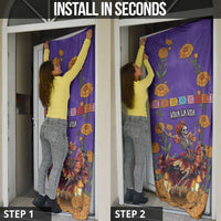 Day Of The Dead Door Cover Viva La Vida - Wonder Print Shop