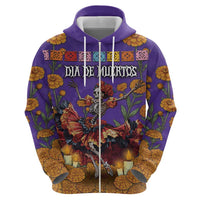 Day Of The Dead Hoodie Viva La Vida - Wonder Print Shop