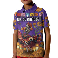 Day Of The Dead Kid Polo Shirt Viva La Vida - Wonder Print Shop