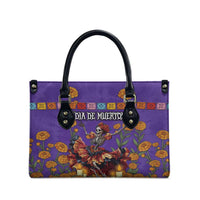 Day Of The Dead Leather Bag Viva La Vida - Wonder Print Shop