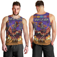 Day Of The Dead Men Tank Top Viva La Vida - Wonder Print Shop