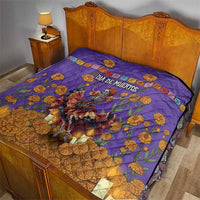 Day Of The Dead Quilt Viva La Vida - Wonder Print Shop