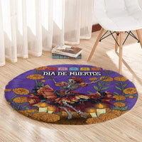 Day Of The Dead Round Carpet Viva La Vida - Wonder Print Shop