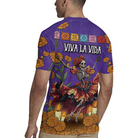 Day Of The Dead Rugby Jersey Viva La Vida - Wonder Print Shop