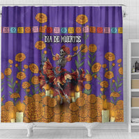 Day Of The Dead Shower Curtain Viva La Vida - Wonder Print Shop
