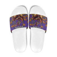 Day Of The Dead Slide Sandals Viva La Vida - Wonder Print Shop