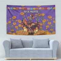 Day Of The Dead Tapestry Viva La Vida - Wonder Print Shop