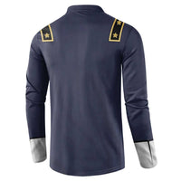 George Armstrong Custer Button Sweatshirt Soldier Costume - Wonder Print Shop