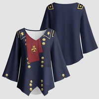 George Armstrong Custer Kimono Sleeve Blouse Soldier Costume - Wonder Print Shop
