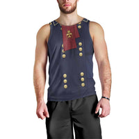 George Armstrong Custer Men Tank Top Soldier Costume - Wonder Print Shop