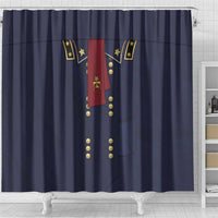 George Armstrong Custer Shower Curtain Soldier Costume - Wonder Print Shop